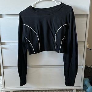 Urban outfitters cropped long sleeve